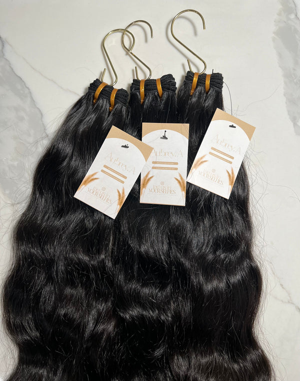 Raw Indian Wavy: 3 Bundle Deal
